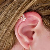 Jamila ear cuffs - Silver 1 piece