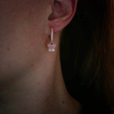 Jamila Hoops - Silver 1 piece