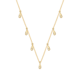 Collana Gocce D'acqua S925