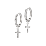Zirco Cruz Hoops S925