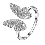 Tiny Butterfly Ring - S925