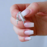 Zirco Cruz Hoops S925