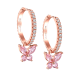 Jamila Hoops - Rose Gold 2 pieces