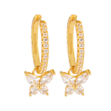 Jamila Hoops - Gold 2 pieces