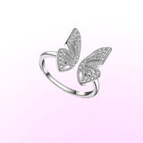 Anello Tiny Butterfly - S925