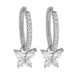 Jamila Hoops - Silver 2 pieces