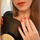 Tiny Butterfly Ring - S925