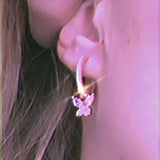 Jamila Hoops - Rose Gold 2 pieces