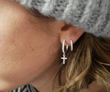 Zirco Cruz Hoops S925