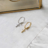 Zirco Cruz Hoops S925