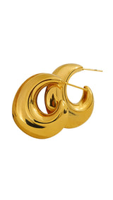 C Bold Earrings