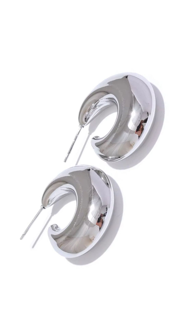 C Bold Earrings