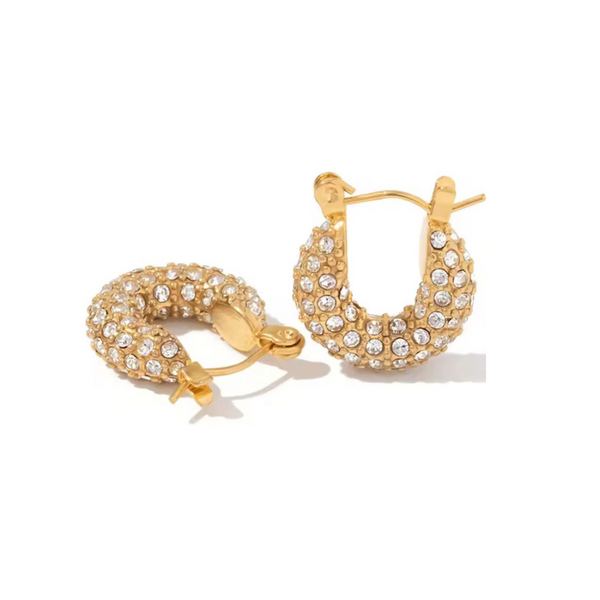Mini Pavé Hoop