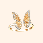 Tiny Butterfly Ring - S925