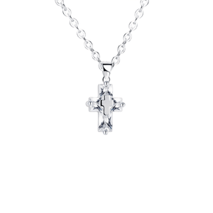 Crystal Cross Necklace