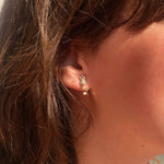 Micro Rose Earrings