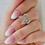 Tiny Butterfly Ring - S925
